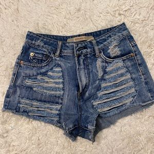 Jean shorts